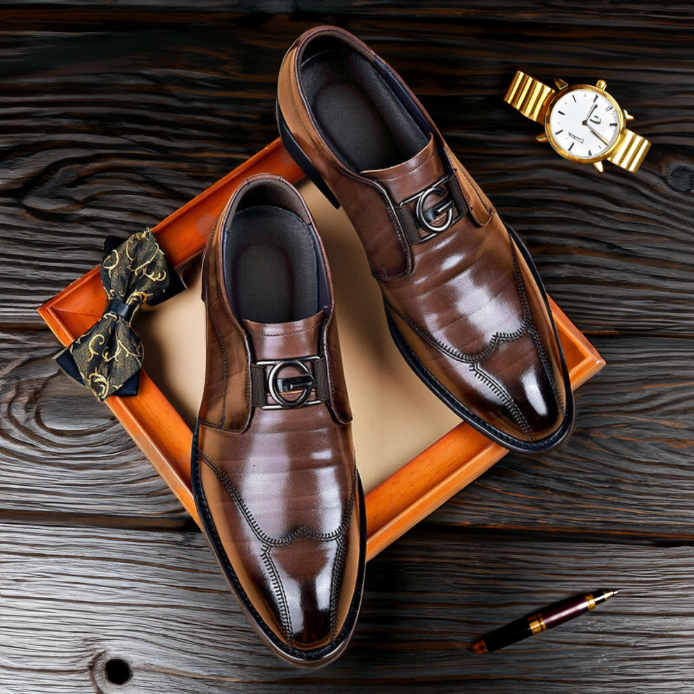 Chaussures pour hommes Élégantes en Cuir Artificiel 5