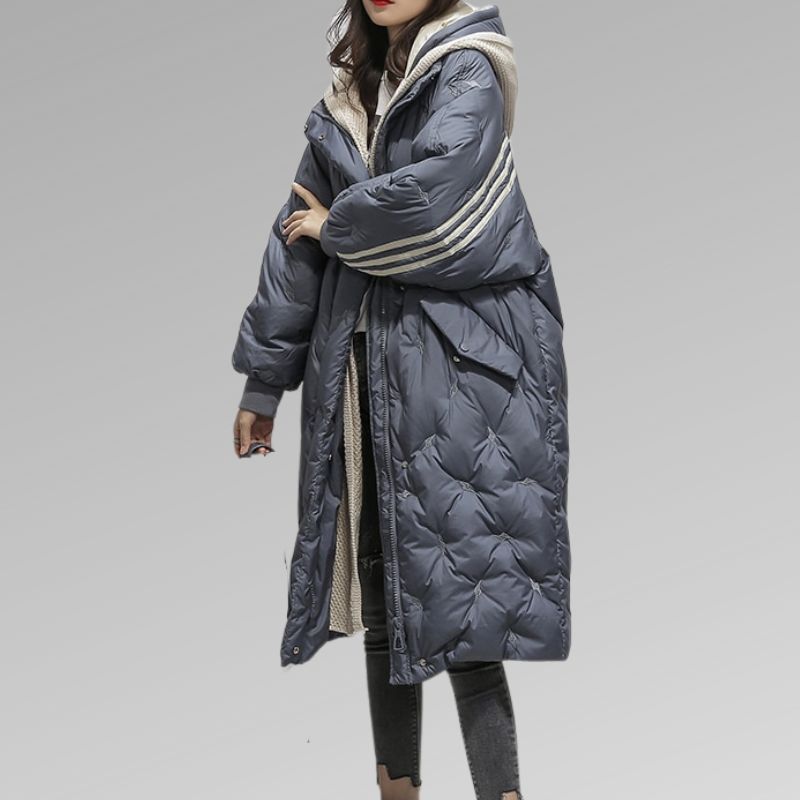 Manteau Femme Hiver Long Chic Casual 1