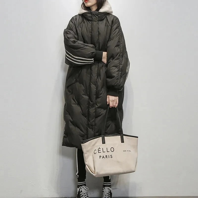 Manteau Femme Hiver Long Chic Casual 8