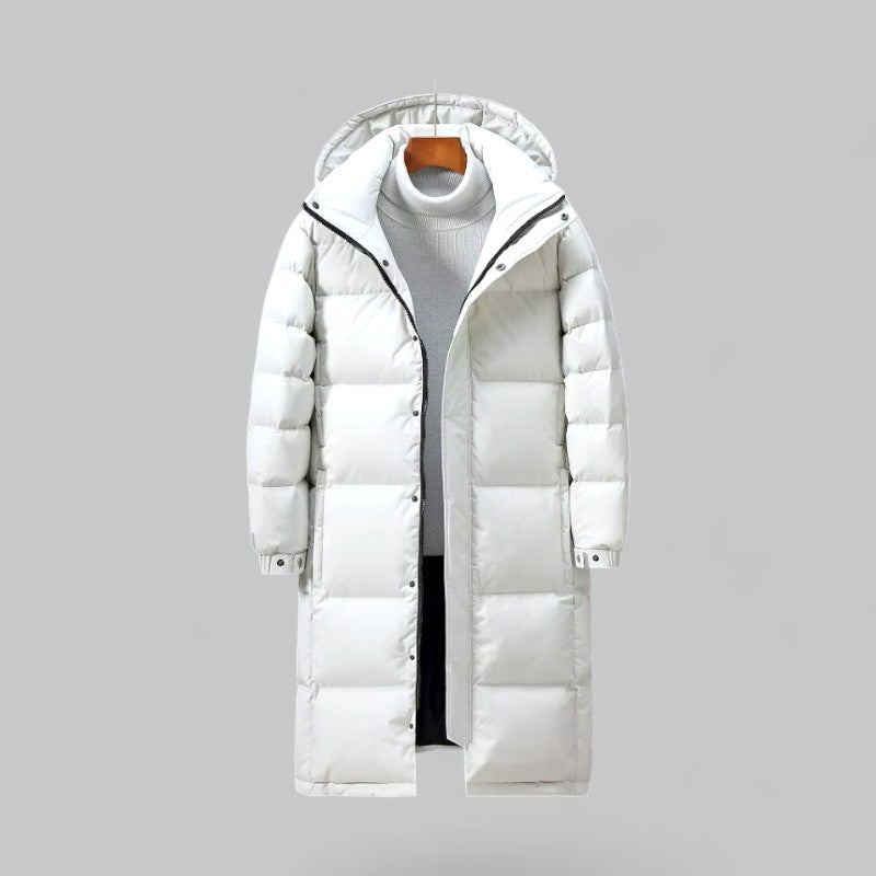 Manteau Homme Hiver Parka Longue Moderne 0