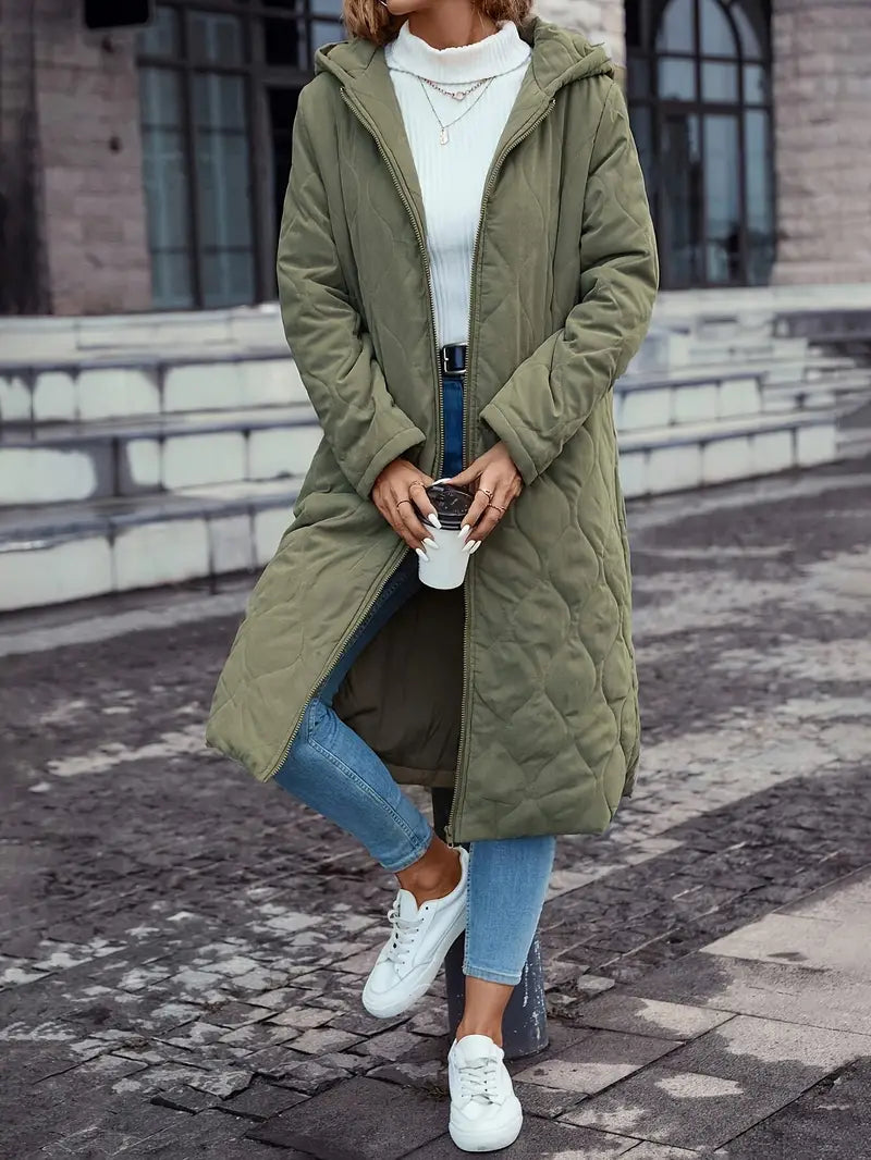 Manteau à Capuche en Coton pour Femme 2