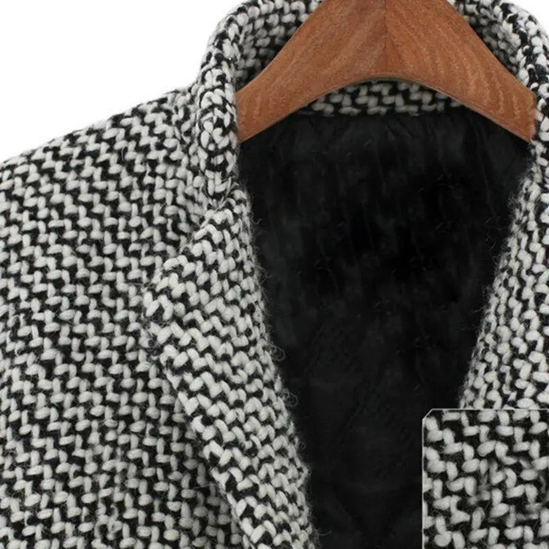Manteau d'Hiver en Laine pour Femme Élégant 5