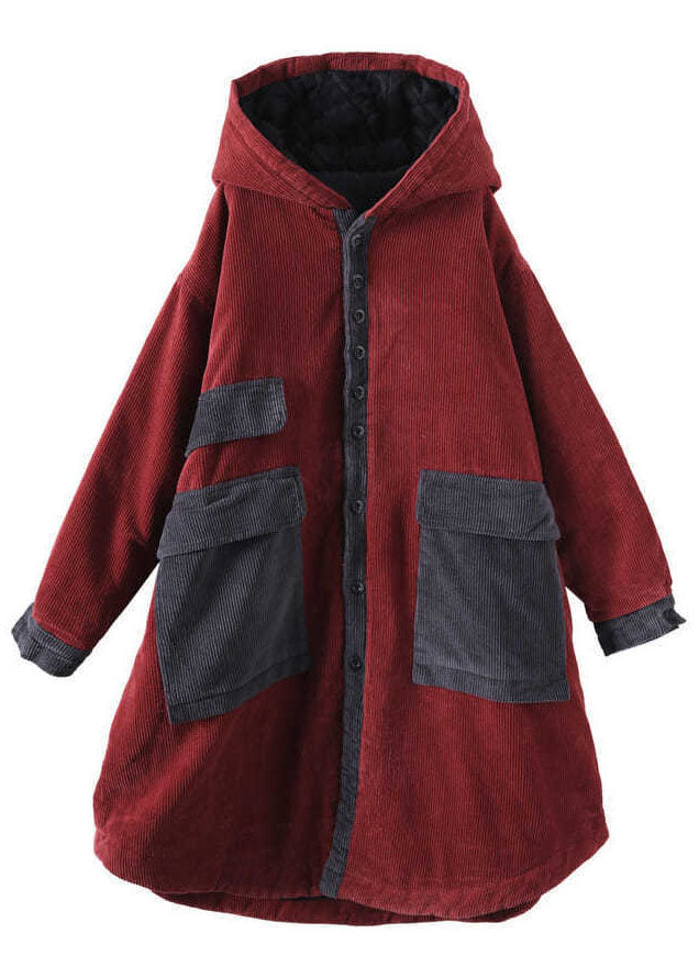 Manteau d'hiver à capuche pour femme 4