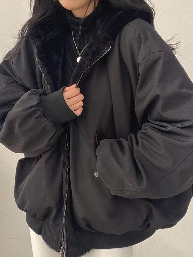 Manteau d'hiver pour femme surdimensionné 4