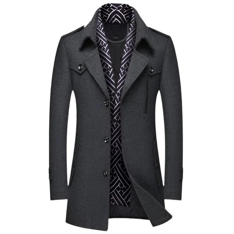 Manteau pour hommes sur mesure Chic 7