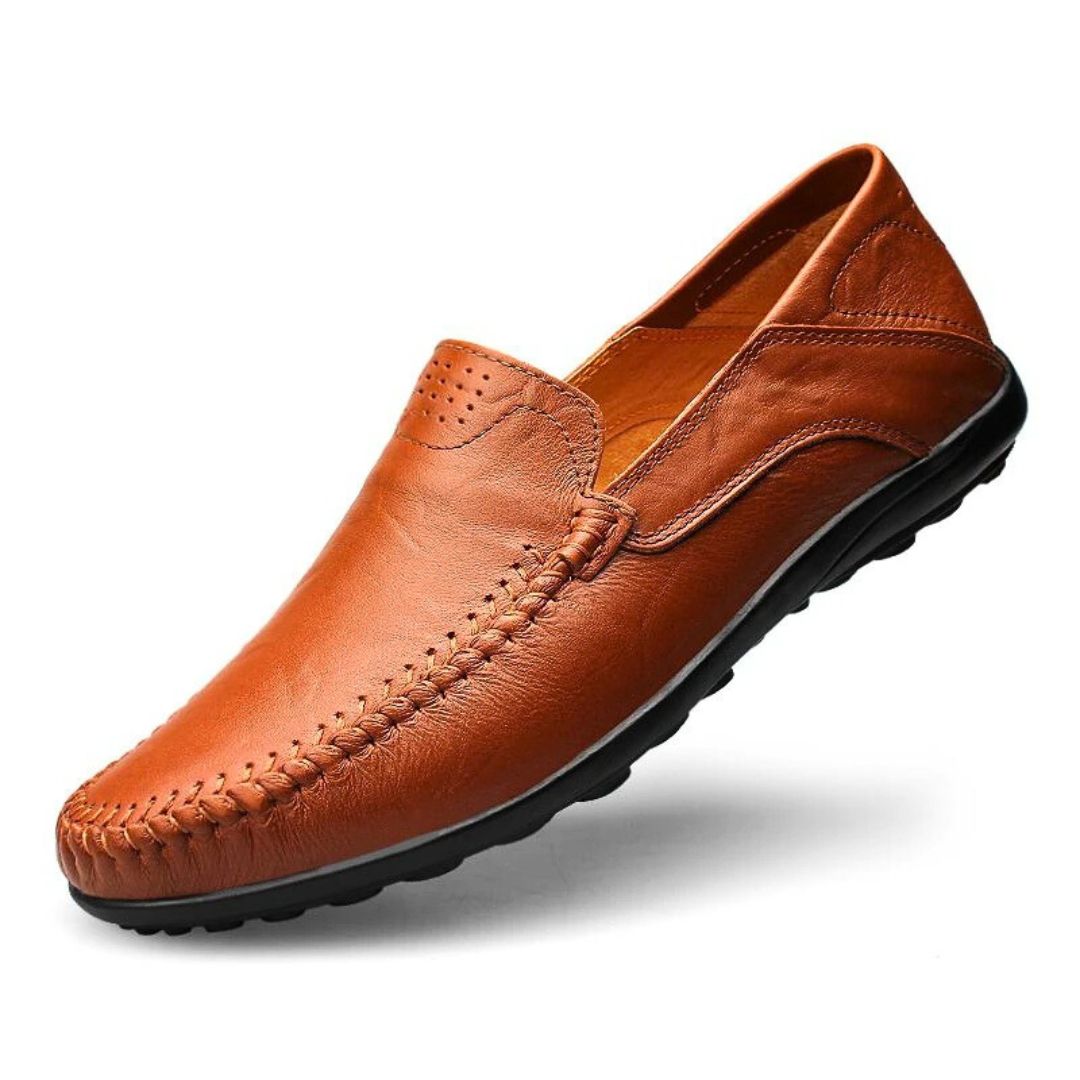 Mocassins Pour Hommes Cuir Décontractés Élégants 1