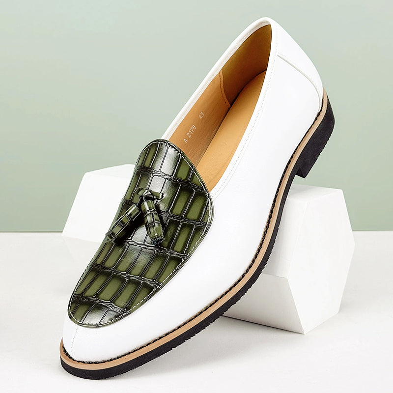 Mocassins pour hommes avec pampilles 2
