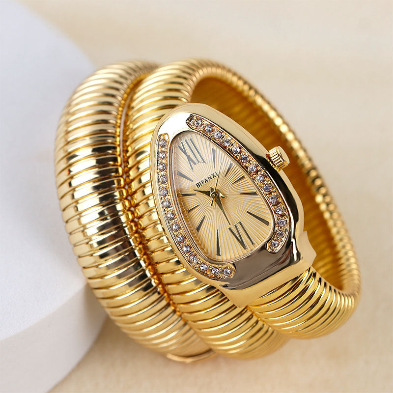 Montre Femme Serpent Design Unique 15