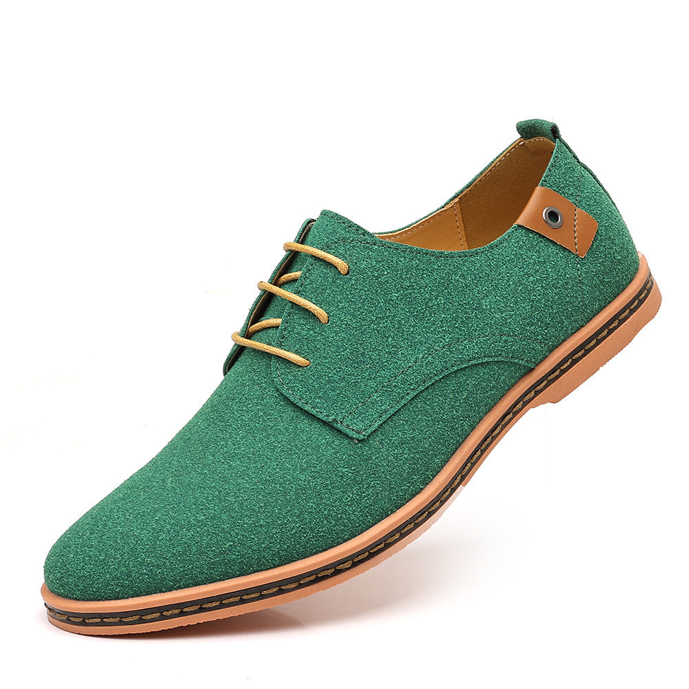Chaussures pour Hommes Mocassin en Daim Élégant et Confortable
