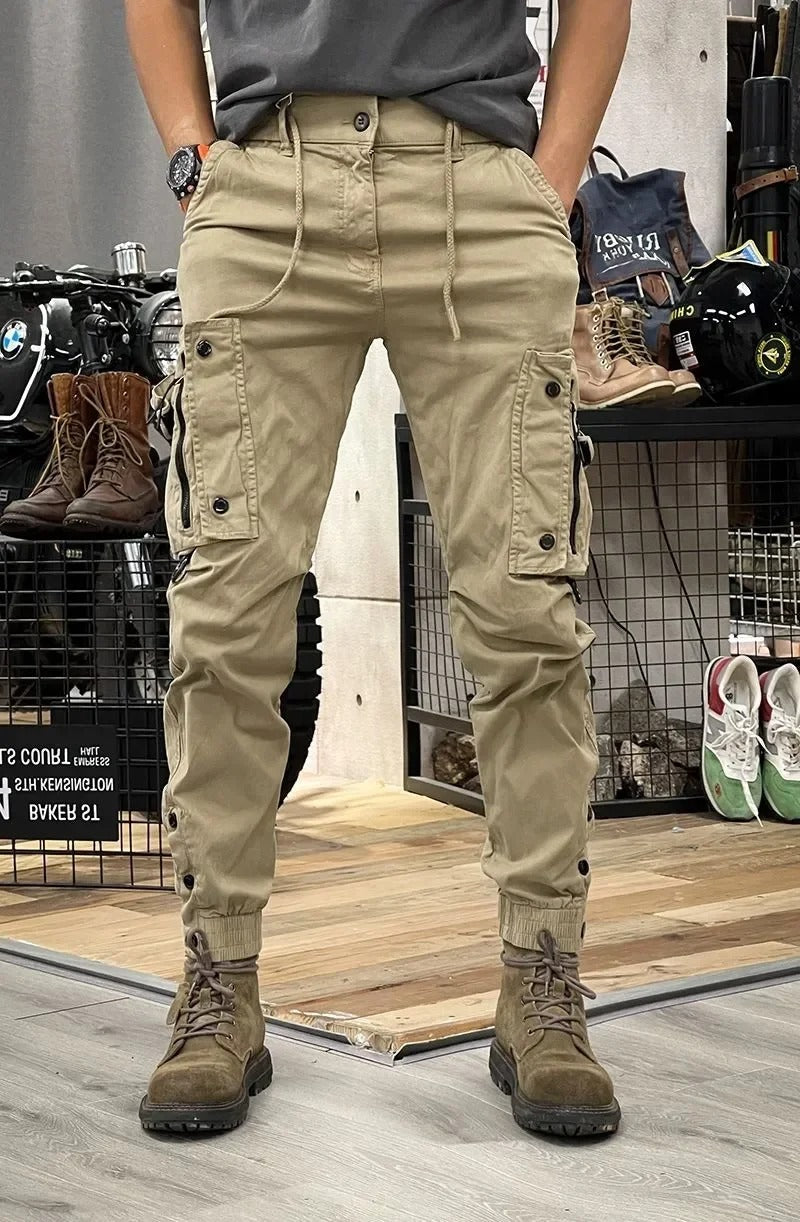 Pantalon Cargo Femme Décontracté Pratique avec Poches 9