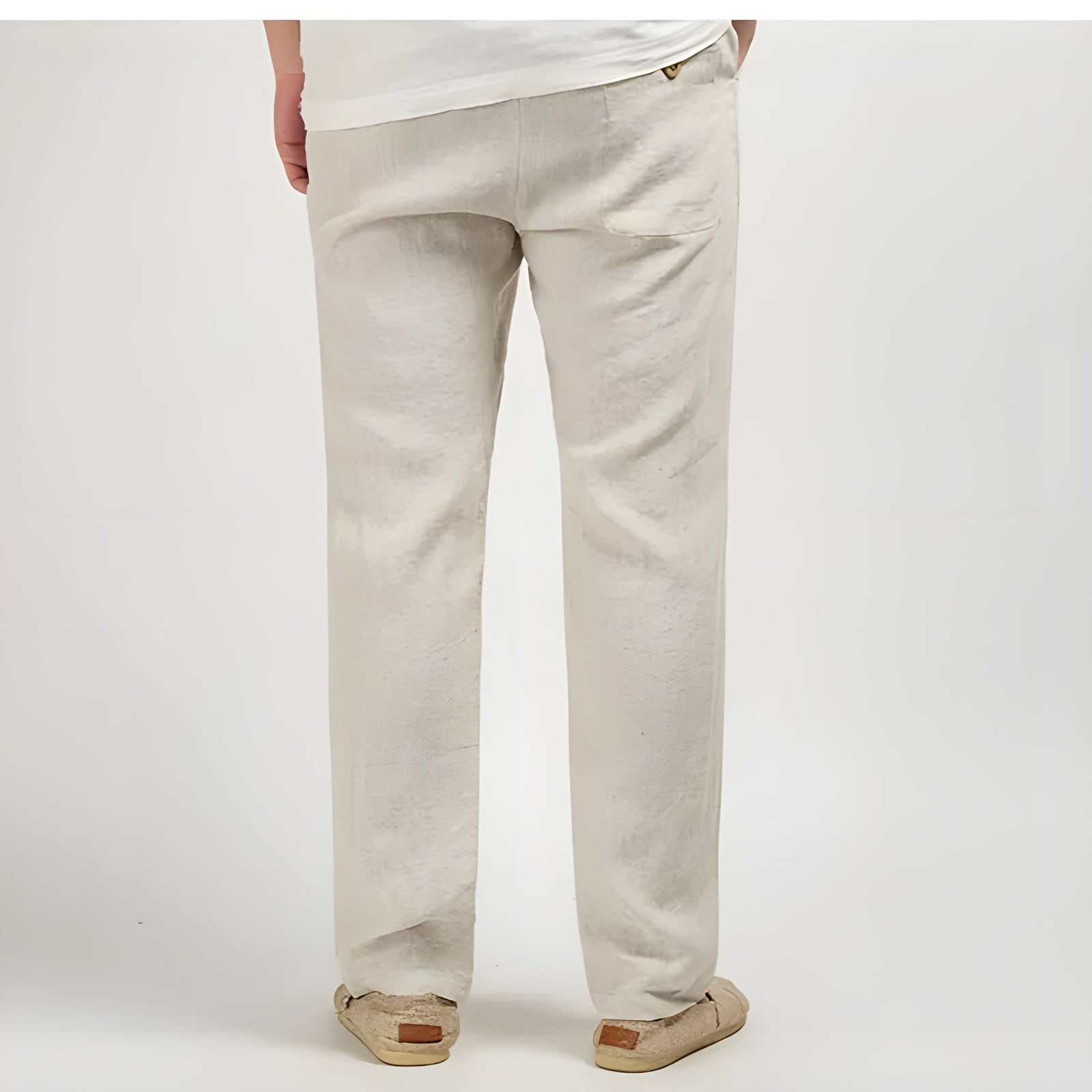 Pantalon Femme Coupe Droite Moderne Avec Poches Latérales 7