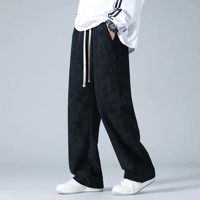 Pantalon Jogging Femme Ample avec Poches Utilitaires 5