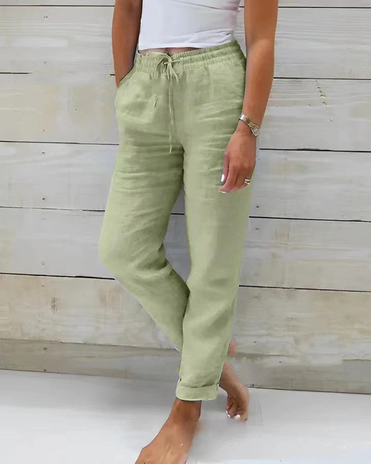 Pantalon d'été décontracté pour femmes 1
