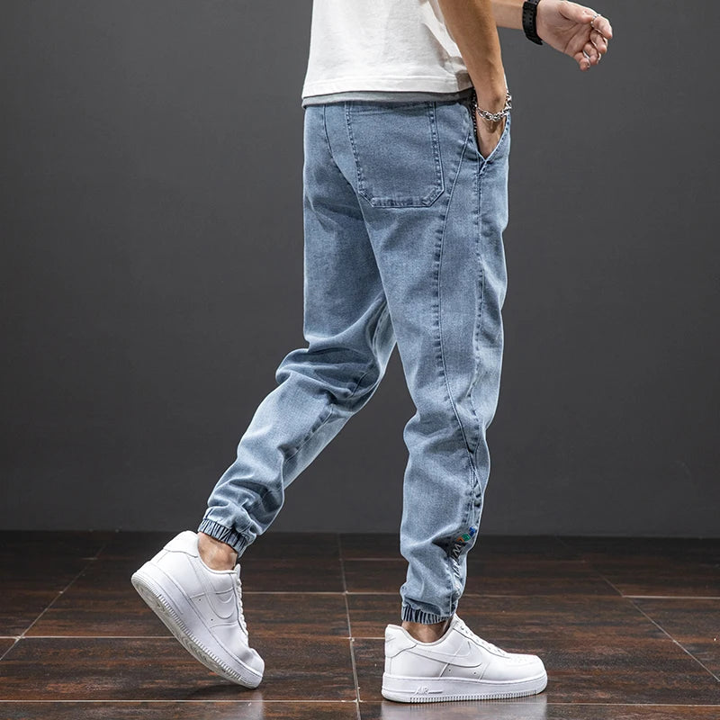 Pantalon de Jogging en Jean Décontracté 1