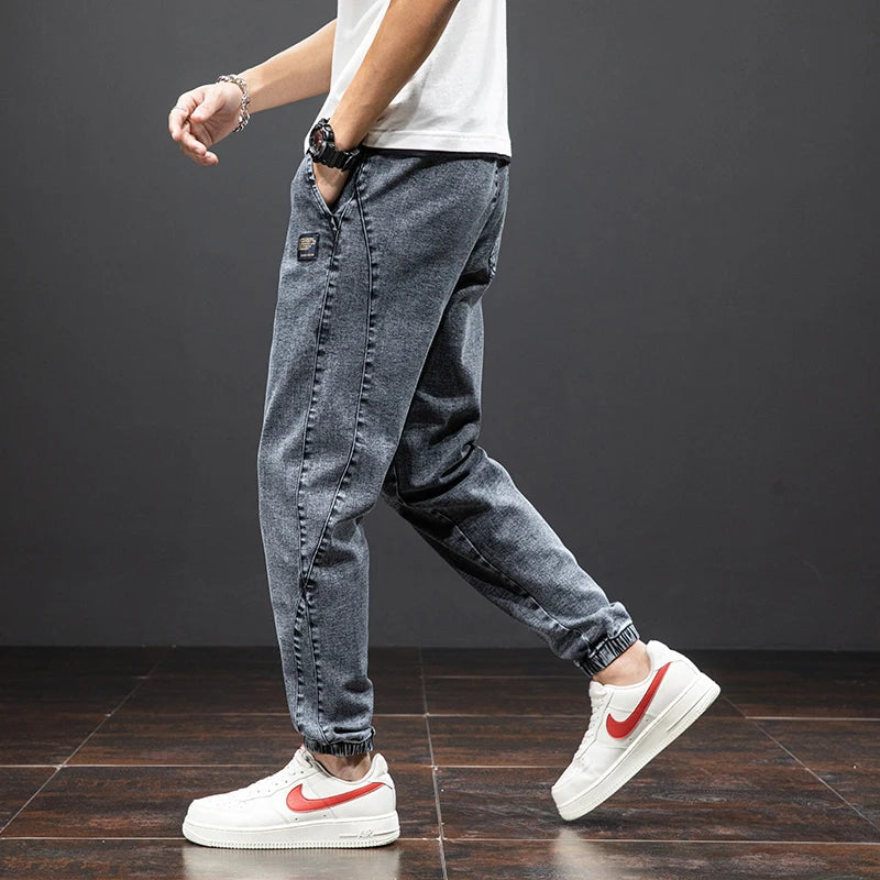Pantalon de Jogging en Jean Décontracté 5
