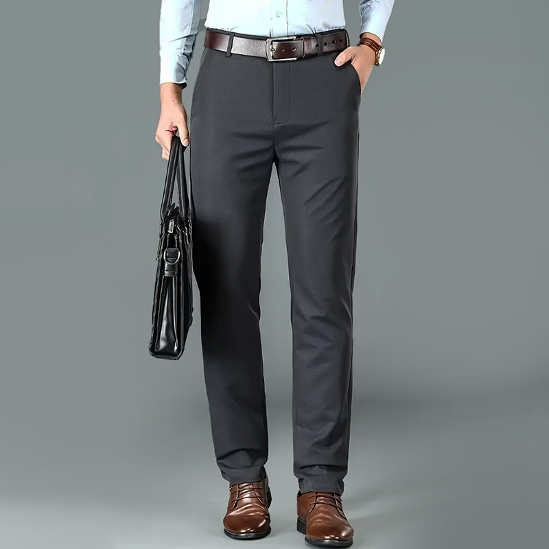 Pantalon pour hommes habillé droit 4