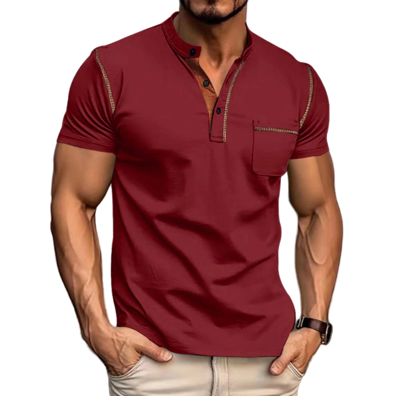 Polo Homme Classique Polyvalent 2