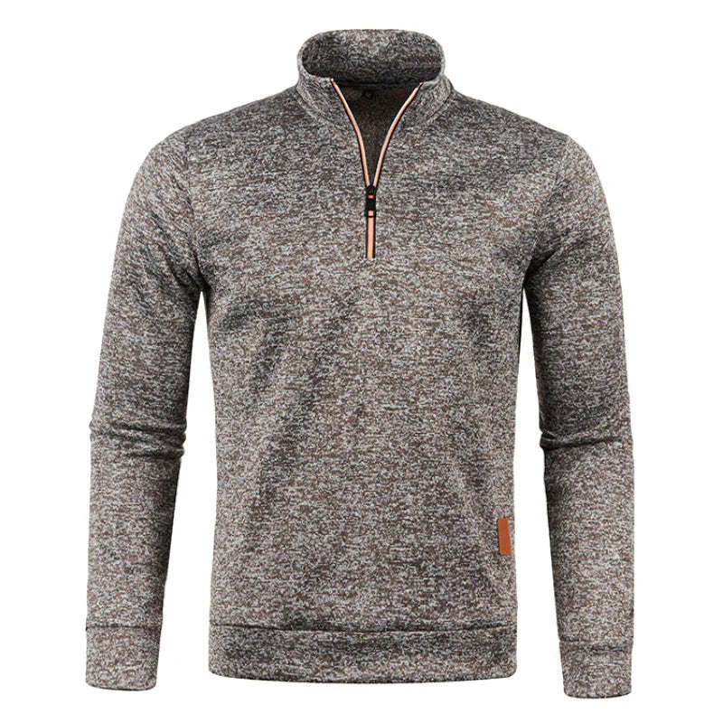 Polo Homme Manche Longue Style Casual 5