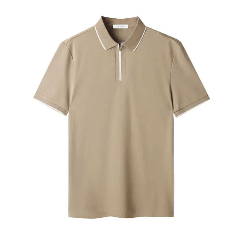 Polo Zippé Homme Classique 0