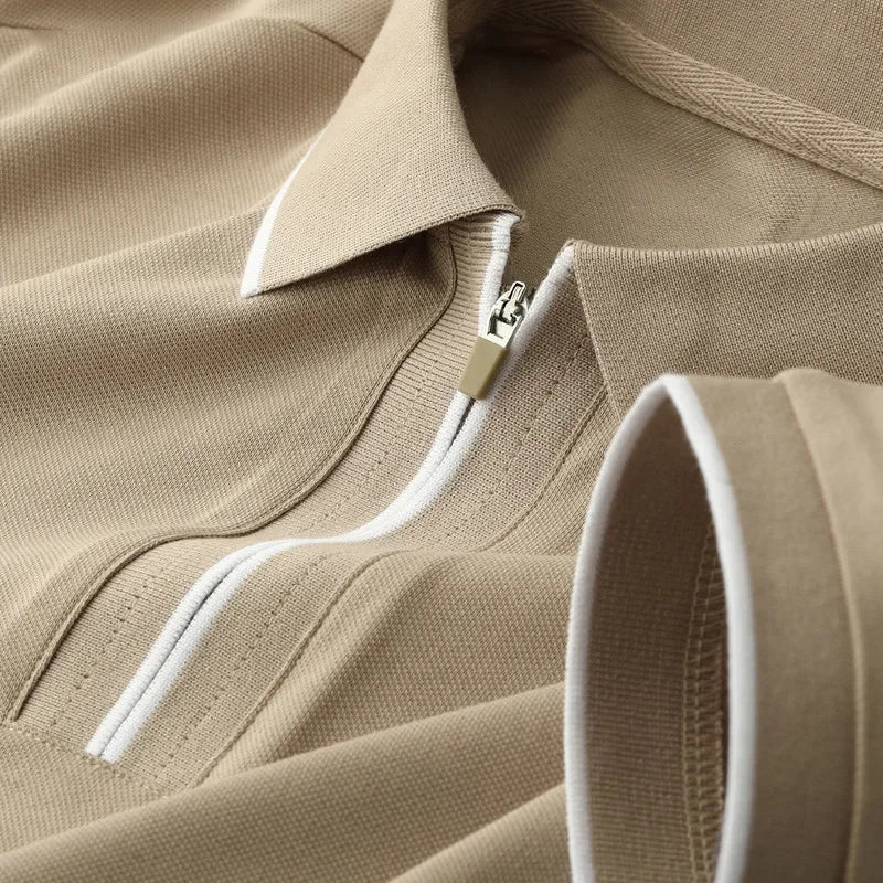Polo Zippé Homme Classique 5