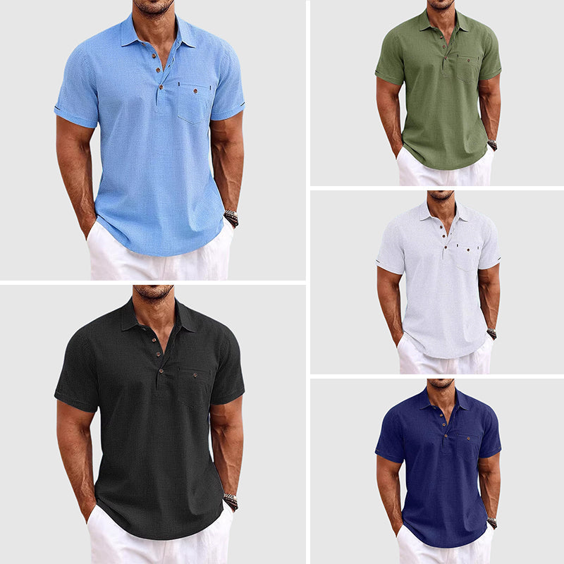 Polo pour Homme Décontracté 5