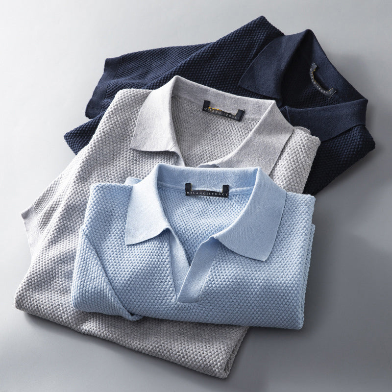 Polo pour Homme Style Décontracté 4