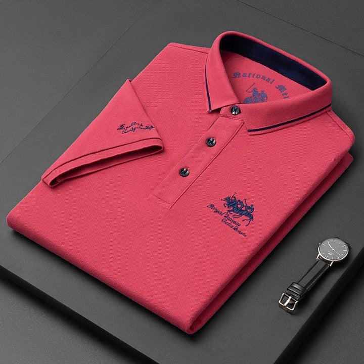 Polo pour Hommes Finn en Tissu Mélangé 2
