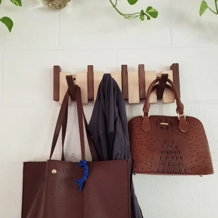Porte-manteau en bois - Inspiration piano 5
