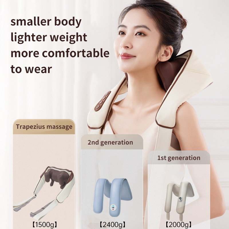 Appareil de Massage Électrique Portable Chauffant Corps Entier Ergonomique-3