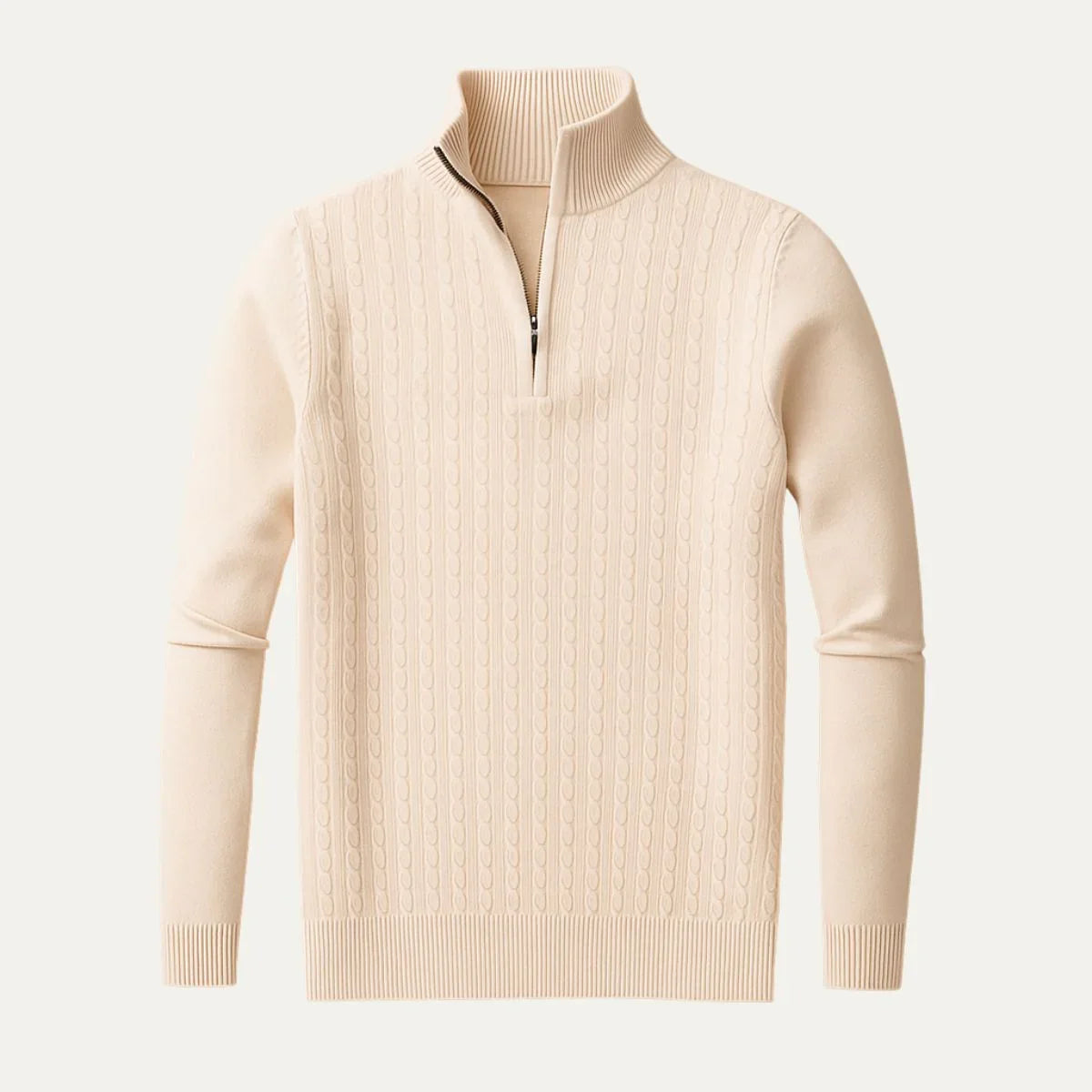 Pull Demi-Zippé pour Hommes Chic 2