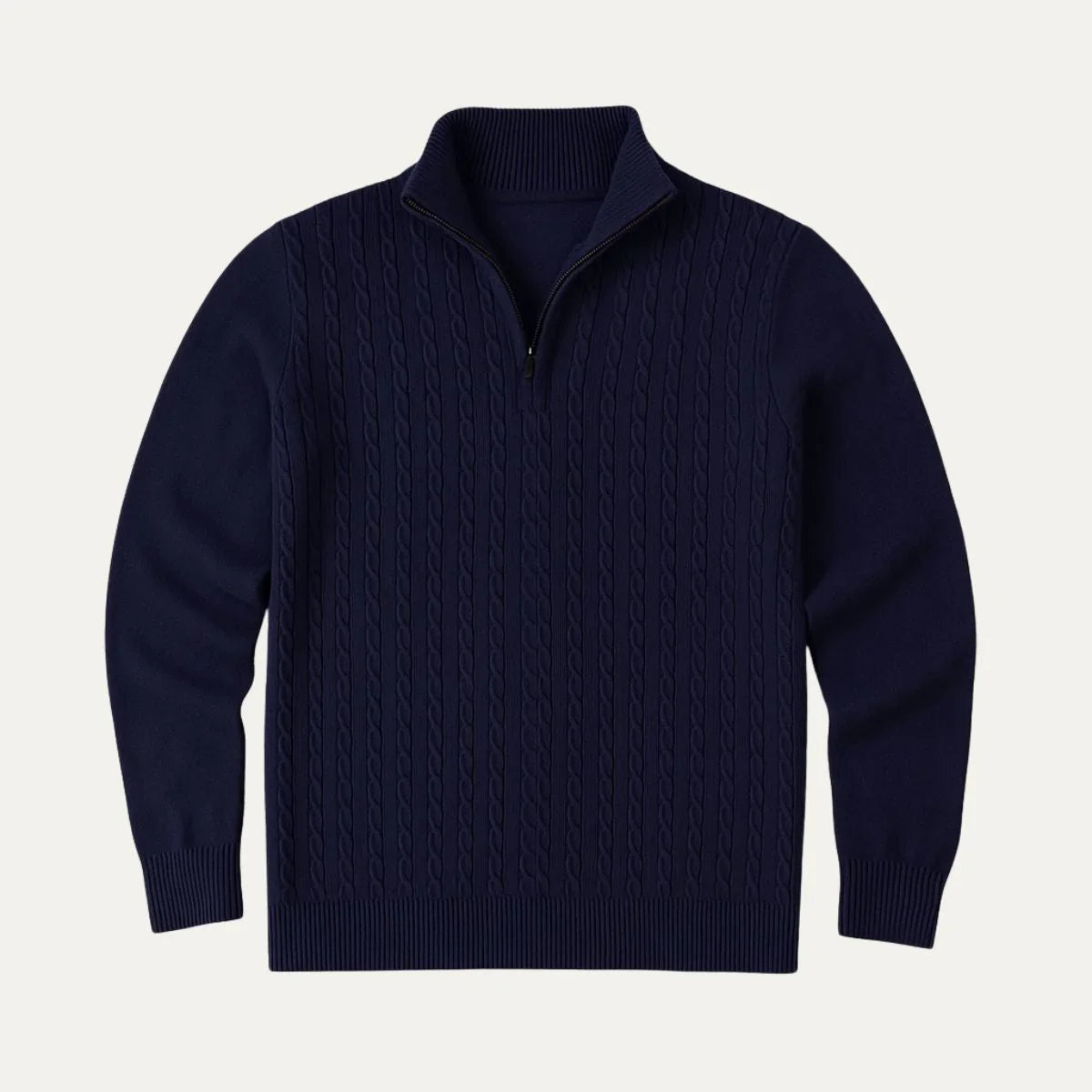 Pull Demi-Zippé pour Hommes Chic 3