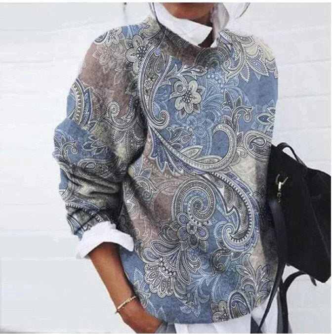 Pull Femme Imprimé Moderne 2