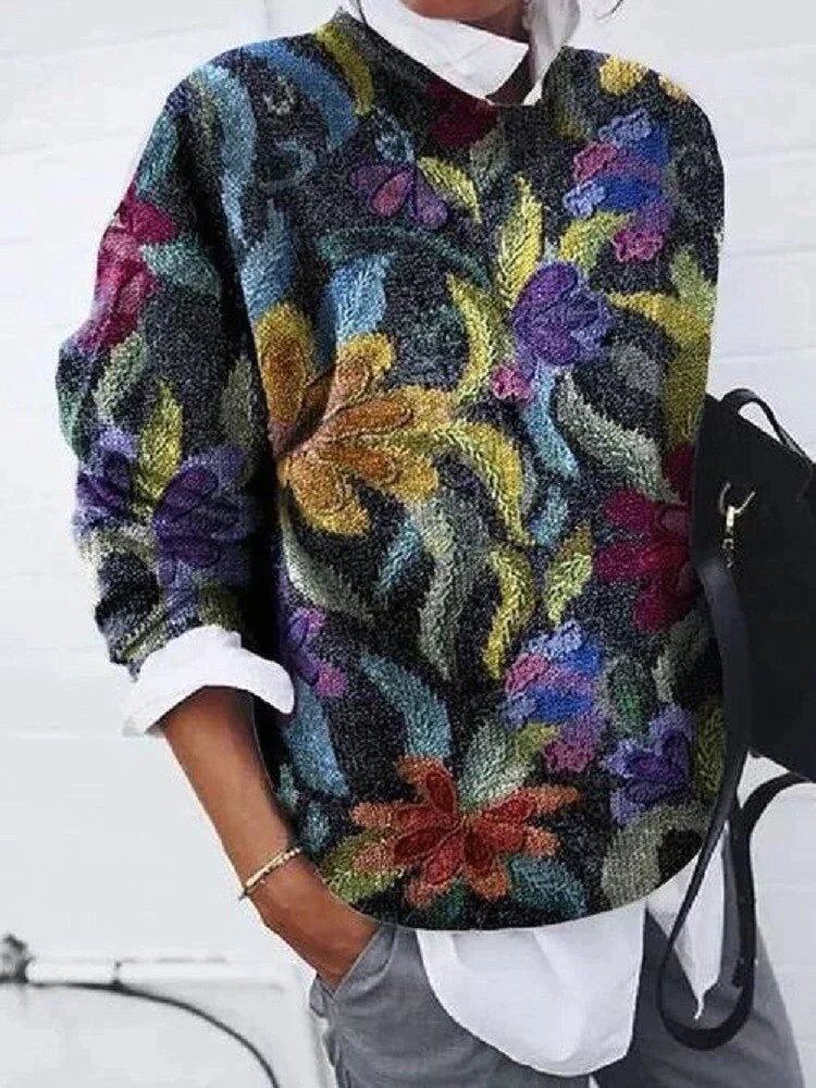 Pull Femme Imprimé Moderne 4