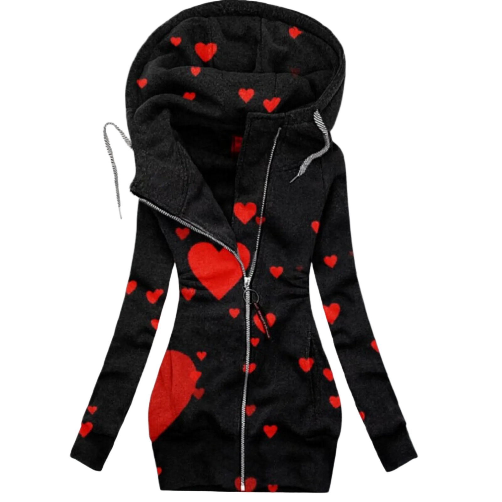 Pull Hiver Femme Avec Capuche Ajustable Moderne 0