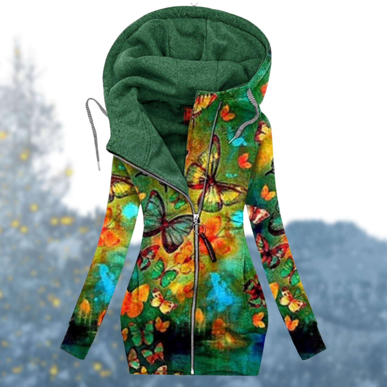 Pull Hiver Femme Avec Capuche Ajustable Moderne 5