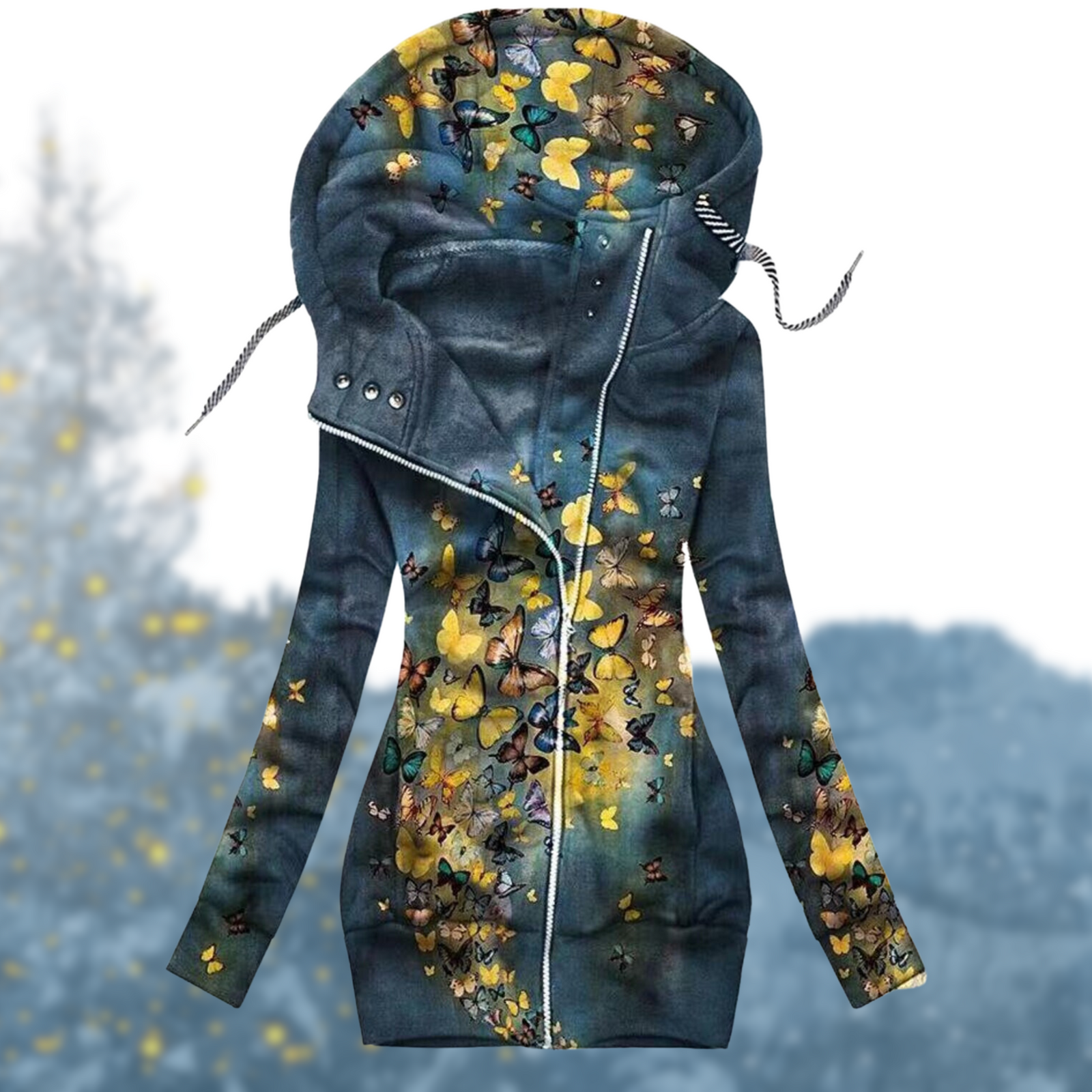 Pull Hiver Femme Avec Capuche Ajustable Moderne 9