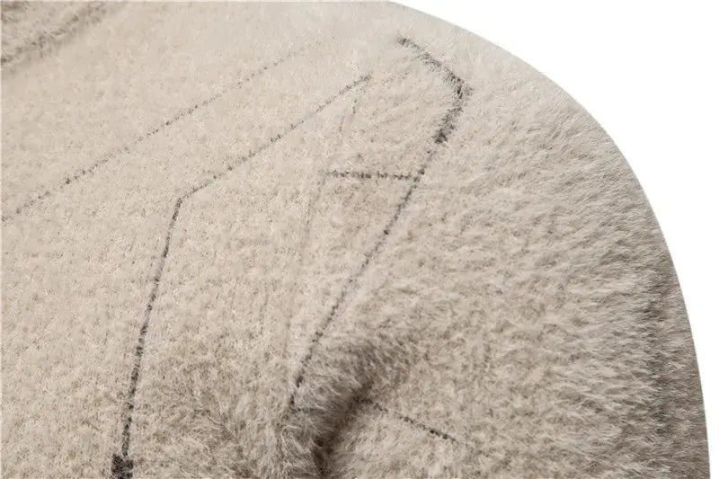 Pull Homme Classique Tricoté Ajusté 4
