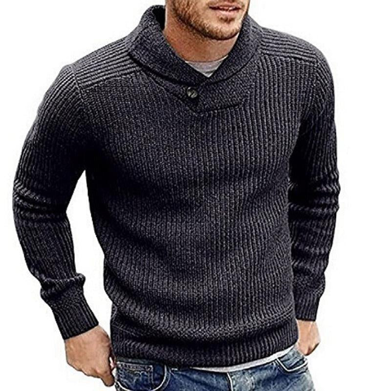 Pull Homme Col Rond Moderne Chic 1