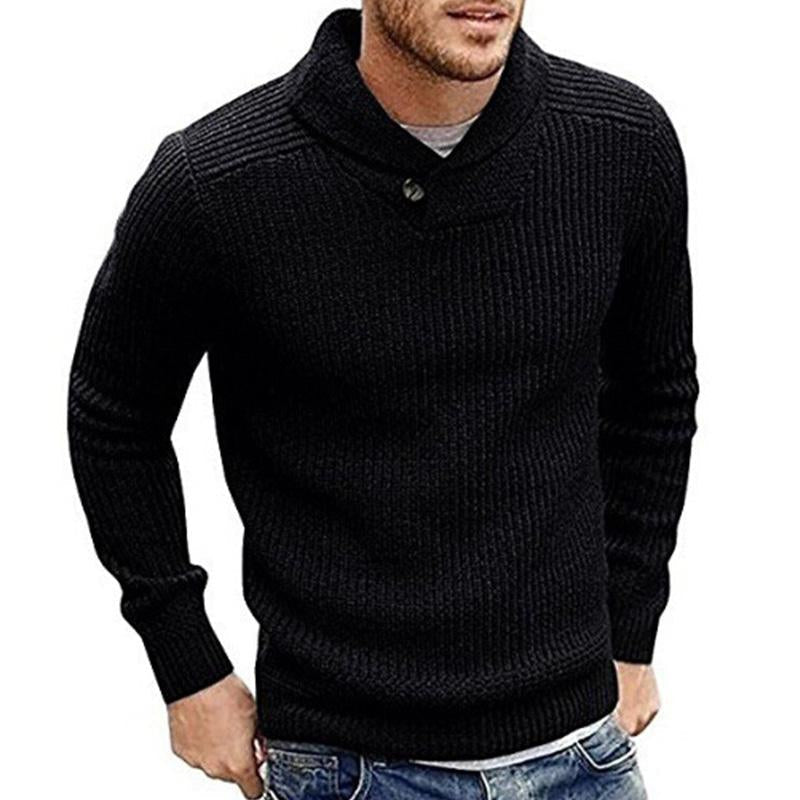 Pull Homme Col Rond Moderne Chic 2