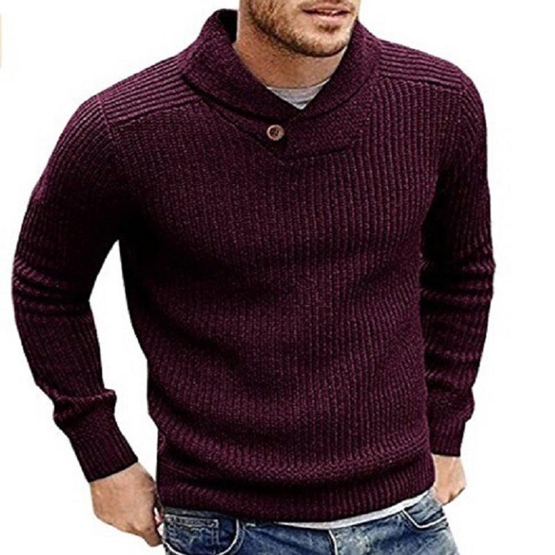 Pull Homme Col Rond Moderne Chic 3