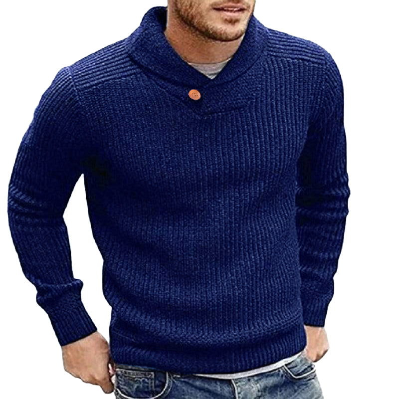 Pull Homme Col Rond Moderne Chic 4