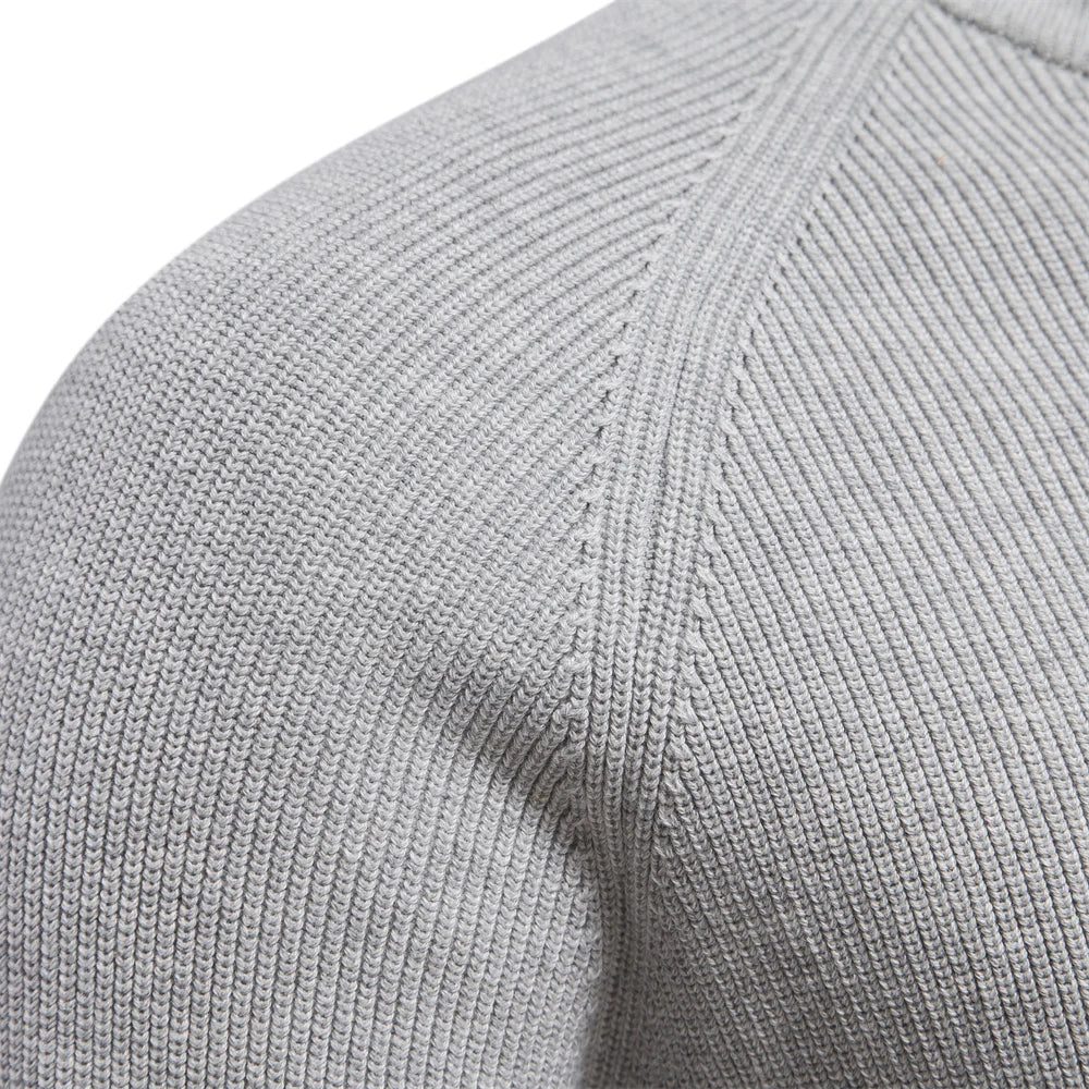 Pull Homme Demi-Longueur à Fermeture Éclair Moderne 2