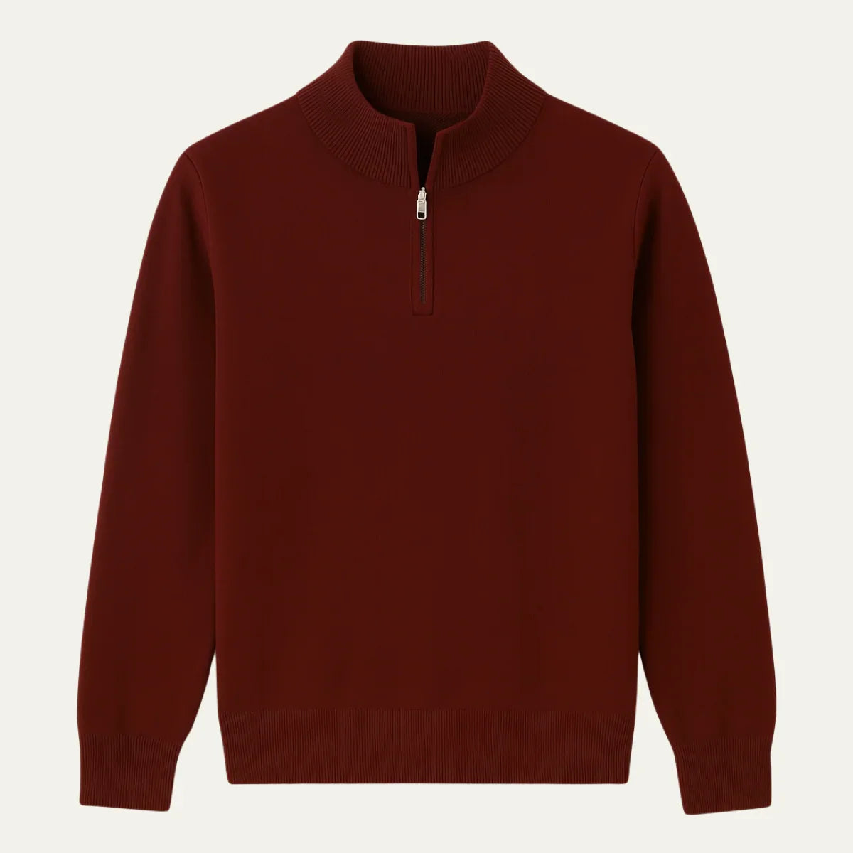 Pull Homme Demi-Zip Style Décontracté 2