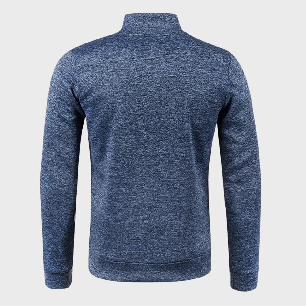 Pull Homme Zippé Moderne Automnal 1