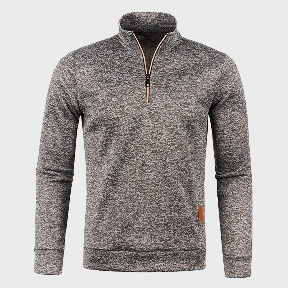 Pull Homme Zippé Moderne Automnal 4