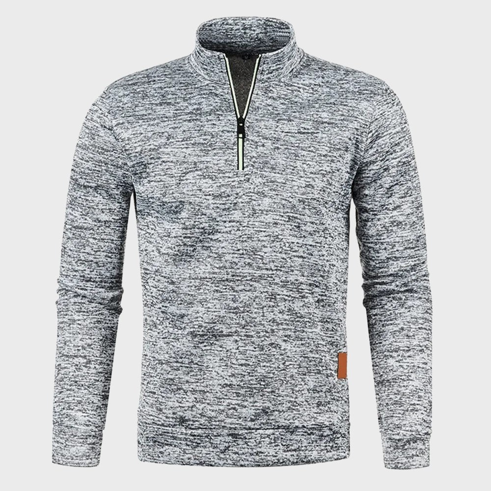Pull Homme Zippé Moderne Automnal 5