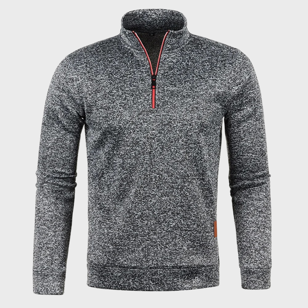 Pull Homme Zippé Moderne Automnal 6