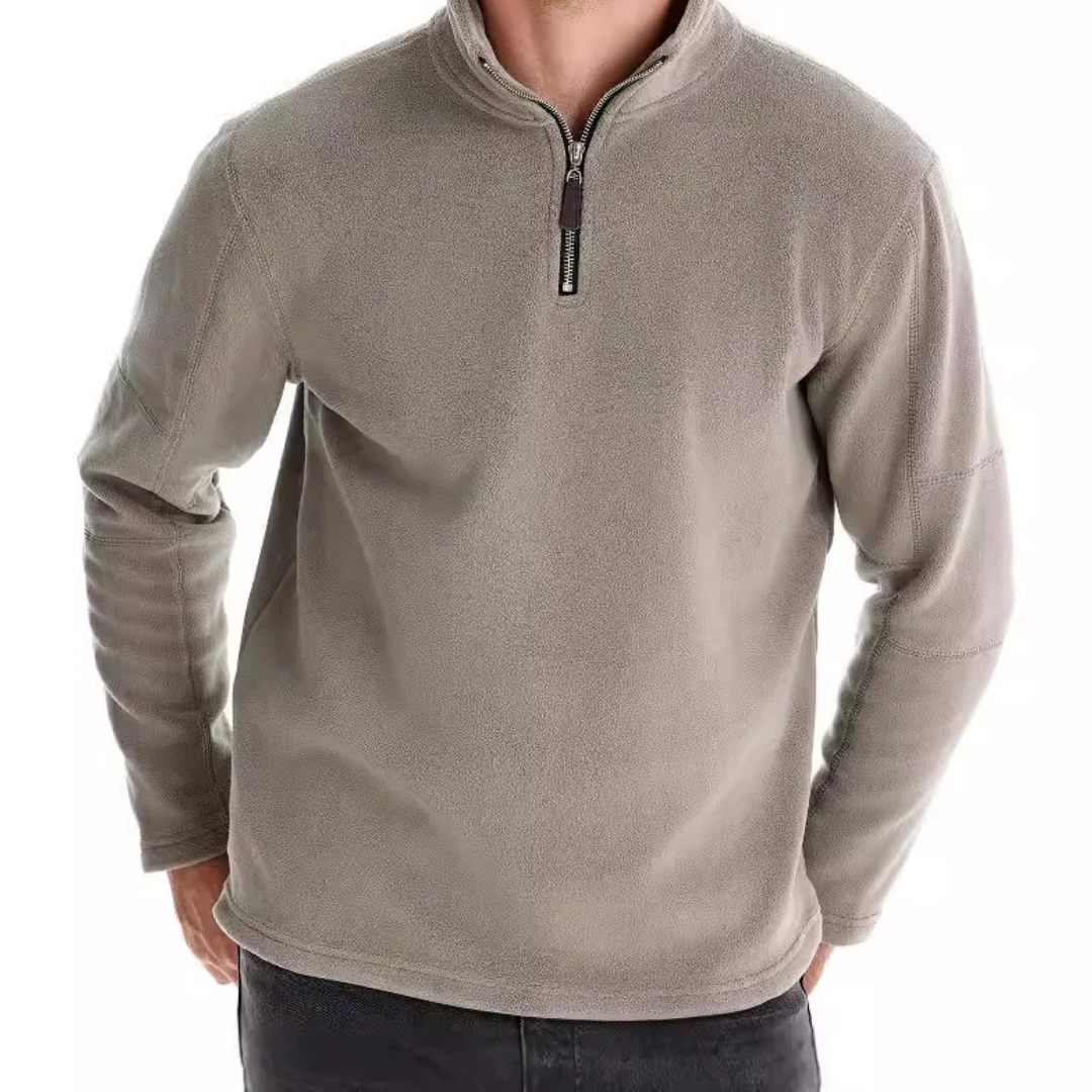 Pull Homme à Zip Moderne Casual 1