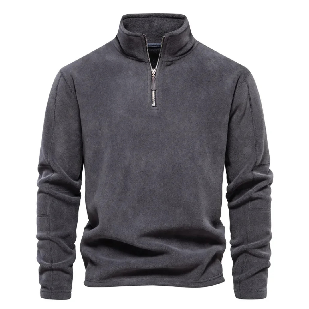 Pull Homme à Zip Moderne Casual 6