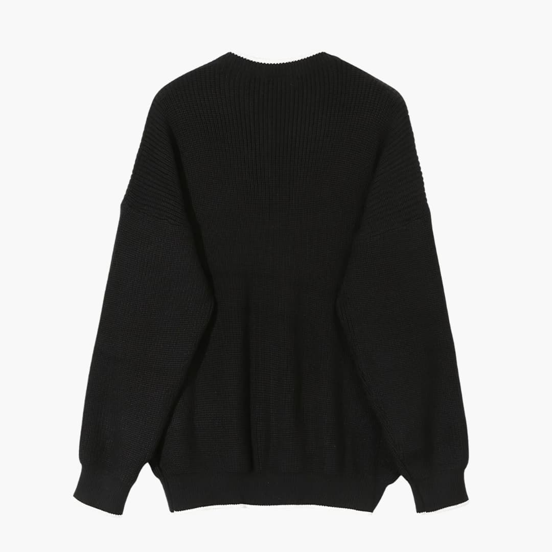 Pull Masculin Tricoté à Demi-Fermeture Éclair 8